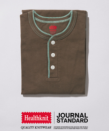 Healthknit（ヘルスニット）の「Healthknit / ヘルスニット 別注 ヘンリーネックTシャツ（Tシャツ/カットソー）」