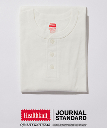 Healthknit（ヘルスニット）の「Healthknit / ヘルスニット 別注 ヘンリーネックTシャツ（Tシャツ/カットソー）」