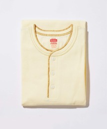 Healthknit / ヘルスニット 別注 ヘンリーネックTシャツ