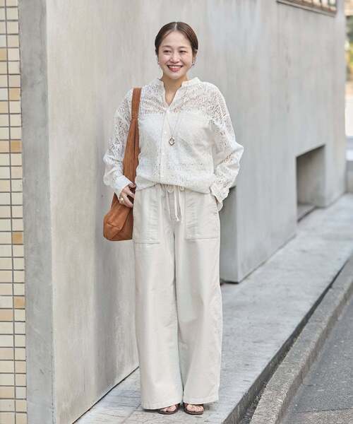 JOURNAL STANDARD（ジャーナルスタンダード）の「《追加3》EASY Utility パンツ（その他パンツ・レディース・ベージュ/カーキ/ホワイト・36/38）」の13枚目の写真