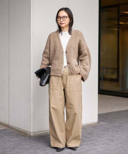 JOURNAL STANDARD（ジャーナルスタンダード）の「《追加3》EASY Utility パンツ（その他パンツ・レディース・ベージュ/カーキ/ホワイト・36/38）」の10枚目の写真
