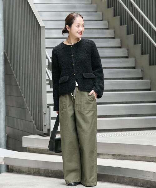 JOURNAL STANDARD（ジャーナルスタンダード）の「《追加3》EASY Utility パンツ（その他パンツ・レディース・ベージュ/カーキ/ホワイト・36/38）」の6枚目の写真