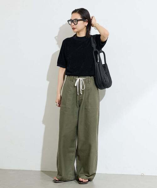 JOURNAL STANDARD（ジャーナルスタンダード）の「《追加3》EASY Utility パンツ（その他パンツ・レディース・ベージュ/カーキ/ホワイト・36/38）」の7枚目の写真