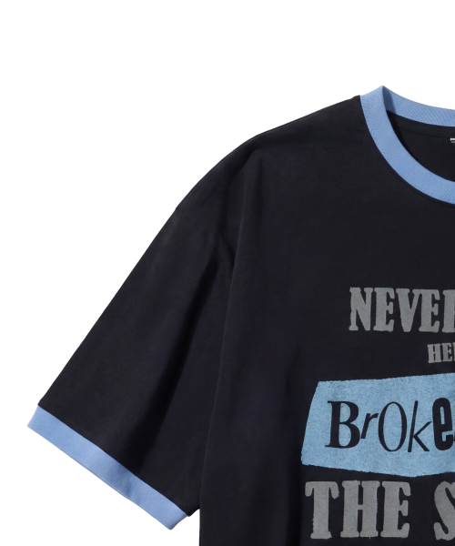 IDWS(アイドンワナセル)の「Broken Ringer T-Shirt Black(Tシャツ/カットソー・レディース・その他・0/1/2)」の6枚目の写真