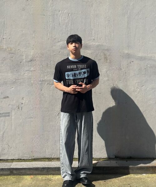 IDWS(アイドンワナセル)の「Broken Ringer T-Shirt Black(Tシャツ/カットソー・レディース・その他・0/1/2)」の17枚目の写真