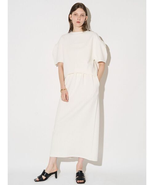 ELENDEEK(エレンディーク)の「2WAYジャージースカート(スカート・レディース・ブラック/オフホワイト・02/01)」の17枚目の写真