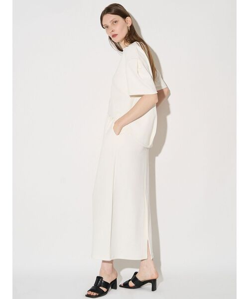 ELENDEEK(エレンディーク)の「2WAYジャージースカート(スカート・レディース・ブラック/オフホワイト・02/01)」の14枚目の写真