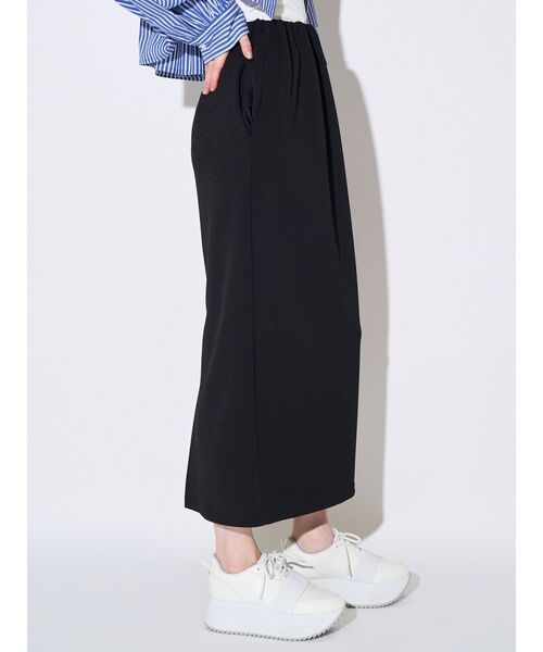 ELENDEEK(エレンディーク)の「2WAYジャージースカート(スカート・レディース・ブラック/オフホワイト・02/01)」の11枚目の写真