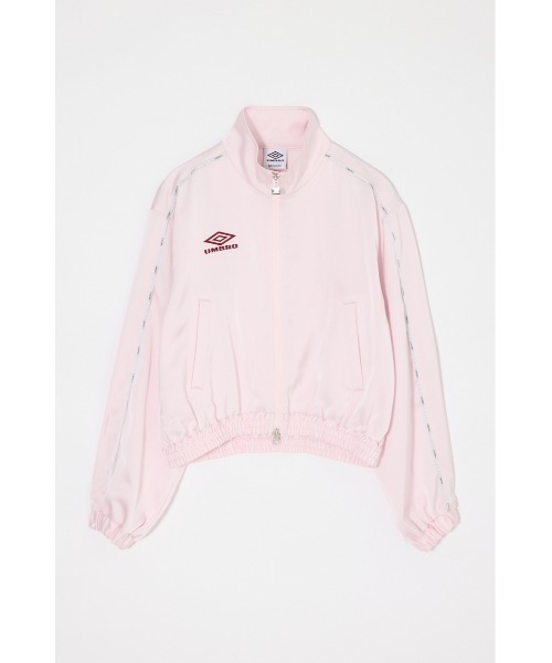 MOUSSY(マウジー)の「U/M SATIN トラックジャケット(その他アウター・レディース・ネイビー/ライトピンク・FREE)」の9枚目の写真