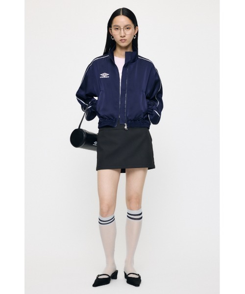 MOUSSY(マウジー)の「U/M SATIN トラックジャケット(その他アウター・レディース・ネイビー/ライトピンク・FREE)」の11枚目の写真