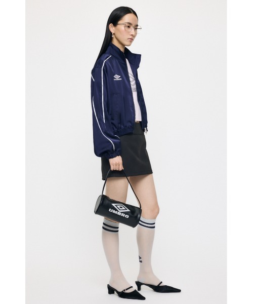 MOUSSY(マウジー)の「U/M SATIN トラックジャケット(その他アウター・レディース・ネイビー/ライトピンク・FREE)」の13枚目の写真
