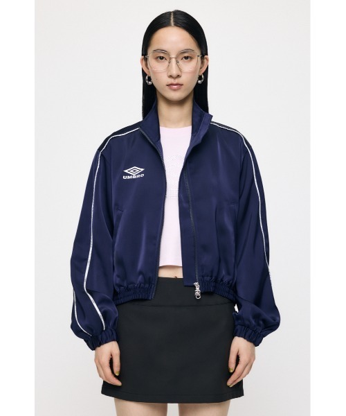 MOUSSY(マウジー)の「U/M SATIN トラックジャケット(その他アウター・レディース・ネイビー/ライトピンク・FREE)」の15枚目の写真