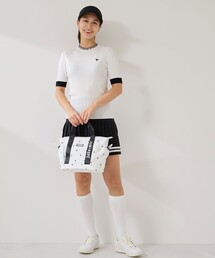 JUN&ROPE'（ジュンアンドロペ）の「小紋柄プリントカートバッグ（スポーツグッズ）」