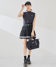 JUN&ROPE'（ジュンアンドロペ）の「小紋柄プリントカートバッグ（トートバッグ）」