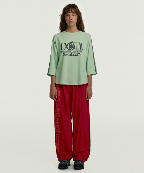 TEKET（テケット）の「Softscript Track Pants Red（スウェットパンツ・レディース・その他・SMALL/MEDIUM/LARGE）」の2枚目の写真