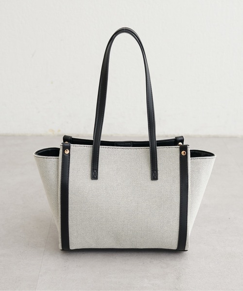 LARUTA(ラルータ)の「【LARUTA】ミニポーチ付きエルガリートート(トートバッグ・レディース・ブラック/その他1/キャメル・FREE)」の14枚目の写真