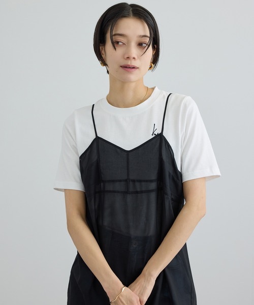 SALON adam et rope'(サロン アダム エ ロペ)の「【PAUL KLEE by SALON】プリントコンパクトT(Tシャツ/カットソー・レディース・ホワイト系その他2/ホワイト系その他/ホワイト・FREE)」の15枚目の写真