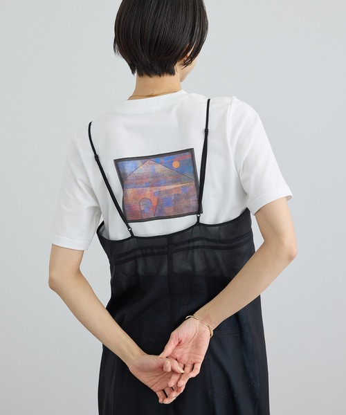 SALON adam et rope'(サロン アダム エ ロペ)の「【PAUL KLEE by SALON】プリントコンパクトT(Tシャツ/カットソー・レディース・ホワイト系その他2/ホワイト系その他/ホワイト・FREE)」の19枚目の写真