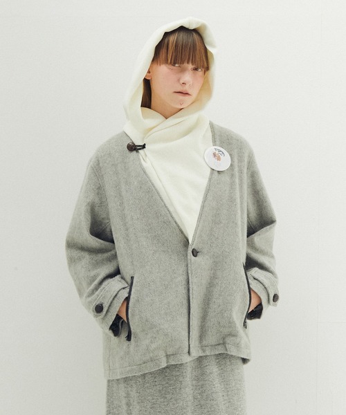 STOF A/W ナイロンカシュクールコート STOF（ストフ）の「【期間限定SALE】stof ナイロンカシュクールコート