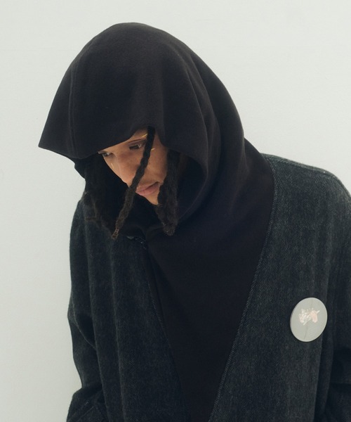 STOF(ストフ)の「Anarchy Shawl Short Coat(その他アウター・メンズ・ブラック/グレー・M/S)」の3枚目の写真