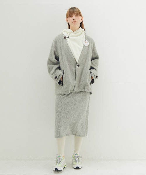 STOF(ストフ)の「Anarchy Shawl Short Coat(その他アウター・メンズ・ブラック/グレー・M/S)」の14枚目の写真
