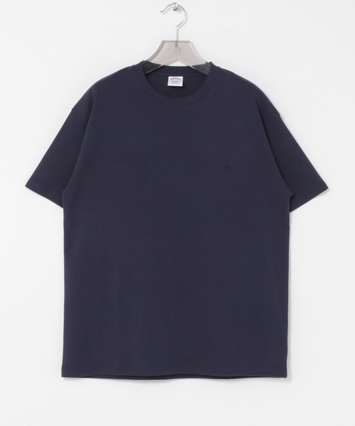BROOKS BROTHERS（ブルックスブラザーズ）の「BROOKS BROTHERS　KNT TONAL GF T-SHIRTS（Tシャツ/カットソー・メンズ・ホワイト/ネイビー/ブラック・X-LARGE/LARGE/MEDIUM）」の3枚目の写真