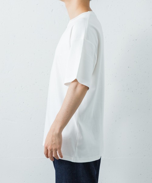 BROOKS BROTHERS（ブルックスブラザーズ）の「BROOKS BROTHERS　KNT TONAL GF T-SHIRTS（Tシャツ/カットソー・メンズ・ホワイト/ネイビー/ブラック・X-LARGE/LARGE/MEDIUM）」の5枚目の写真