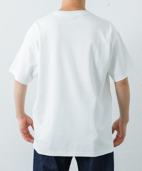 BROOKS BROTHERS（ブルックスブラザーズ）の「BROOKS BROTHERS　KNT TONAL GF T-SHIRTS（Tシャツ/カットソー・メンズ・ホワイト/ネイビー/ブラック・X-LARGE/LARGE/MEDIUM）」の6枚目の写真