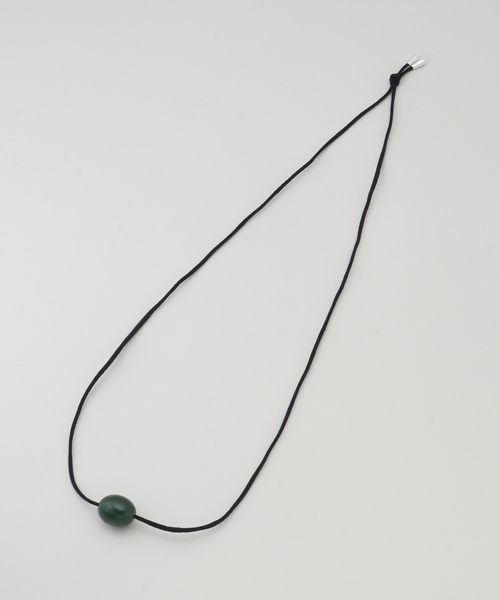 ANNIKA INEZ(アニカイネズ)の「【ANNIKA INEZ/ アニカ イネズ】 Small Stone Ellipse Necklace(ネックレス・レディース・グリーン・FREE)」の7枚目の写真
