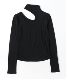 Clum（クルム）の「cut design tops / カットデザイントップス（Tシャツ/カットソー）」