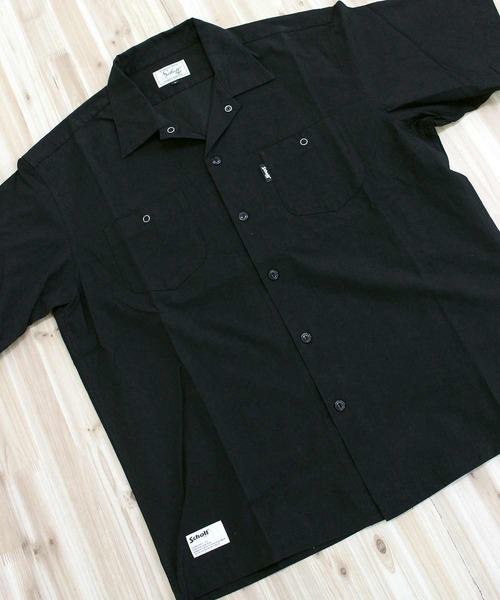 TopIsm(トップイズム)の「PLAIN NC SHIRT(シャツ/ブラウス・メンズ・ブラック・XL/L/M)」の4枚目の写真