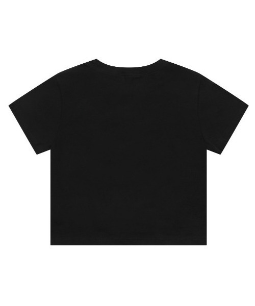 MUCENT(ムセント)の「A'GEM/9 × .kom 『MUCENT/ムセント』 HEART LETTERING HALF TEE/ハートレタリング半袖Tシャツ(Tシャツ/カットソー・レディース・ピンク/ブラック×ホワイト/ライトブルー/ブラック×レッド・S)」の7枚目の写真