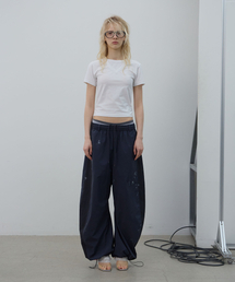 DOUBLE LAYER V-NECK TOP (WHITE)