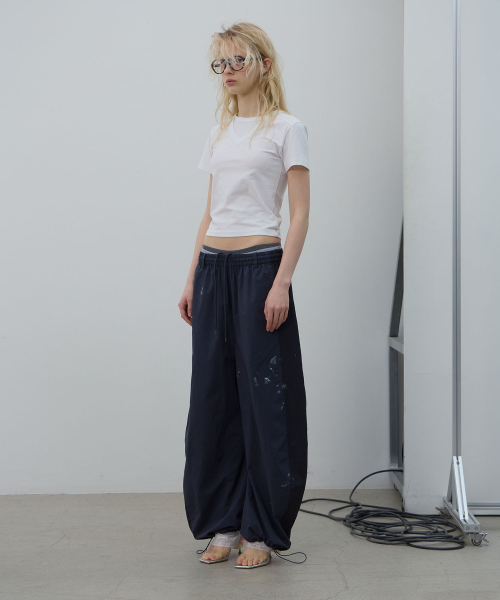 LCDC TM(エルシーディーシーティーエム)の「DOUBLE LAYER V-NECK TOP (WHITE)(Tシャツ/カットソー・レディース・その他・MEDIUM/SMALL)」の2枚目の写真