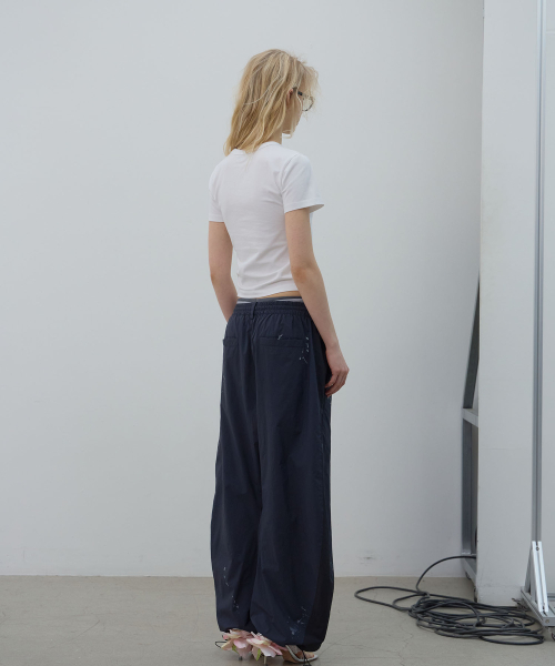 LCDC TM(エルシーディーシーティーエム)の「DOUBLE LAYER V-NECK TOP (WHITE)(Tシャツ/カットソー・レディース・その他・MEDIUM/SMALL)」の3枚目の写真