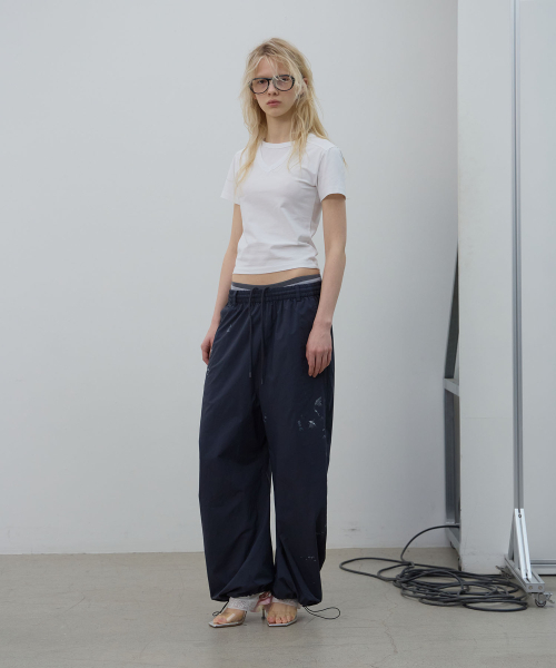LCDC TM(エルシーディーシーティーエム)の「DOUBLE LAYER V-NECK TOP (WHITE)(Tシャツ/カットソー・レディース・その他・MEDIUM/SMALL)」の10枚目の写真