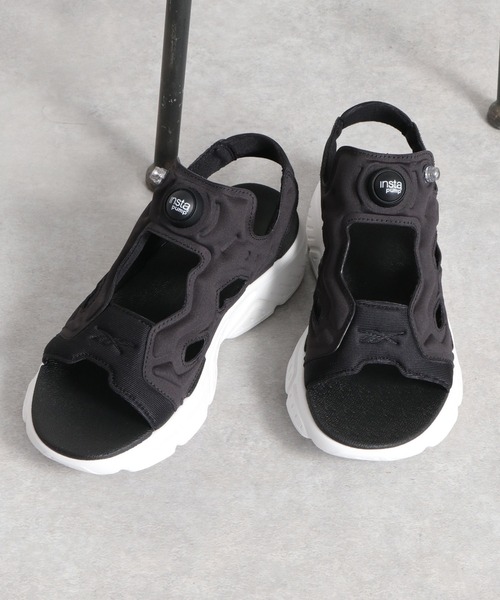 Reebok(リーボック)の「【REEBOK】INSTAPUMP FURY SANDAL インスタ ポンプフューリー サンダル(サンダル・レディース・ブラック×ホワイト・L/M)」の7枚目の写真