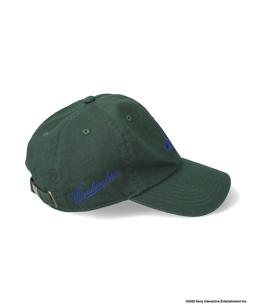 WIND AND SEA(ウィンダンシー)の「PLAYSTATION x WDS CAP(キャップ・メンズ・ネイビー/グリーン・FREE)」の6枚目の写真