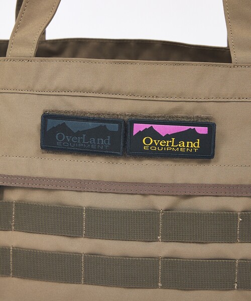 Overland(オーバーランド)の「【OverLand EQUIPMENT/オーバーランドイクイップメント】 TOTEBAG /トートバッグ/PC収納 大容量 トラベル /OL-256003(トートバッグ・メンズ・ブラック/ベージュ/カーキ・フリー)」の7枚目の写真