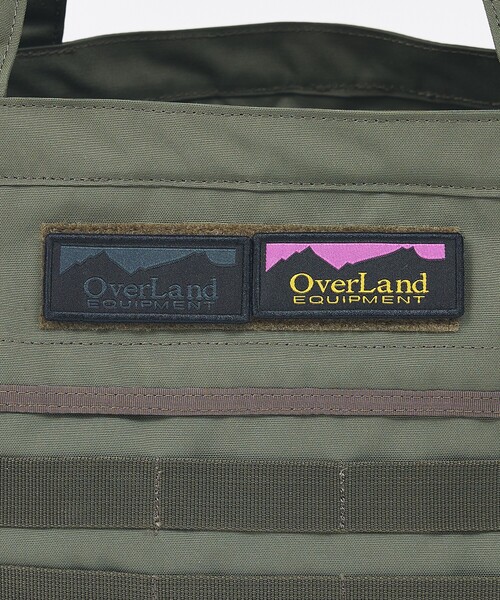 Overland(オーバーランド)の「【OverLand EQUIPMENT/オーバーランドイクイップメント】 TOTEBAG /トートバッグ/PC収納 大容量 トラベル /OL-256003(トートバッグ・メンズ・ブラック/ベージュ/カーキ・フリー)」の9枚目の写真