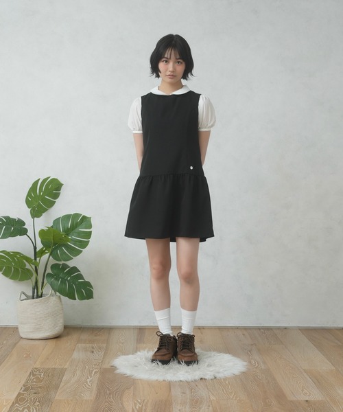 FCMM（エフシーエムエム）の「TR ONEPIECE/ TRワンピース（ワンピース・レディース・ブラック/グレー・ONE SIZE）」の3枚目の写真