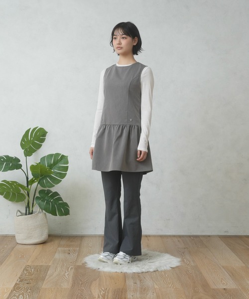 FCMM（エフシーエムエム）の「TR ONEPIECE/ TRワンピース（ワンピース・レディース・ブラック/グレー・ONE SIZE）」の9枚目の写真