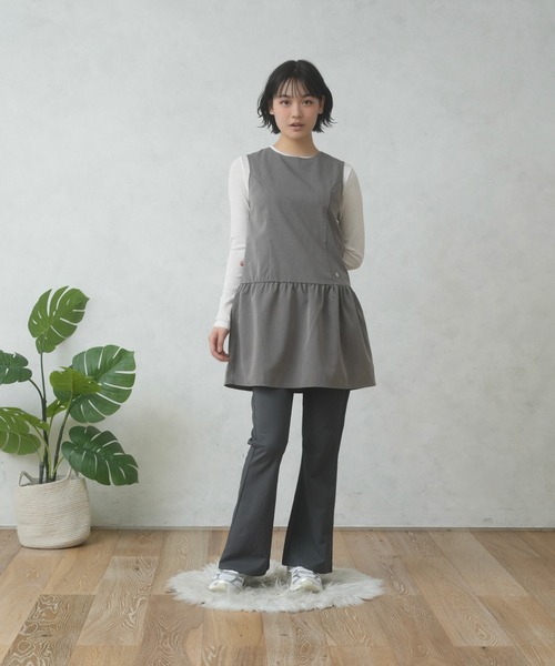 FCMM（エフシーエムエム）の「TR ONEPIECE/ TRワンピース（ワンピース・レディース・ブラック/グレー・ONE SIZE）」の10枚目の写真