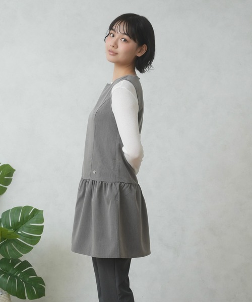 FCMM（エフシーエムエム）の「TR ONEPIECE/ TRワンピース（ワンピース・レディース・ブラック/グレー・ONE SIZE）」の5枚目の写真