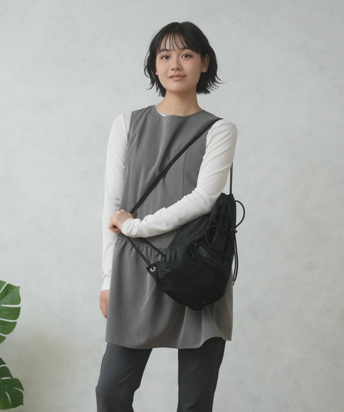 FCMM（エフシーエムエム）の「TR ONEPIECE/ TRワンピース（ワンピース・レディース・ブラック/グレー・ONE SIZE）」の7枚目の写真