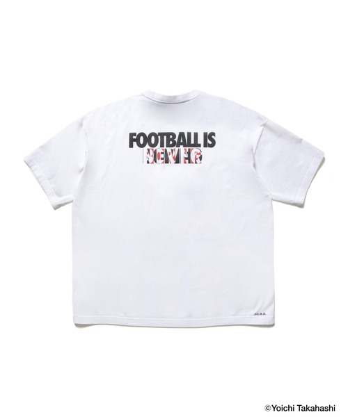 F.C.Real Bristol(エフシーレアルブリストル)の「KOJIRO HYUGA ON THE FRONT BAGGY TEE(Tシャツ/カットソー・メンズ・ホワイト/ブラック・SMALL/MEDIUM/LARGE/X-LARGE/XX-LARGE)」の7枚目の写真