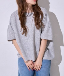 【初秋にも使える新色登場】5分袖オーバーサイズTシャツ