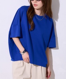 【初秋にも使える新色登場】5分袖オーバーサイズTシャツ