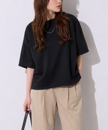 TRIANGLE PALETTE（トライアングルパレット）の「【初秋にも使える新色登場】5分袖オーバーサイズTシャツ（Tシャツ/カットソー）」
