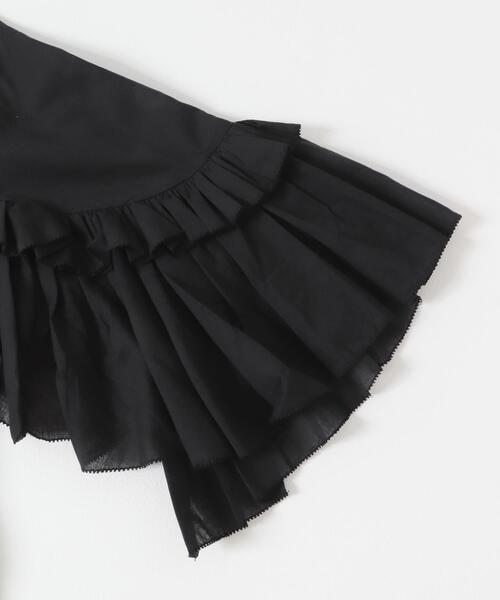 URBAN RESEARCH DOORS（アーバンリサーチドアーズ）の「Cotton Frill Blouse（シャツ/ブラウス・レディース・ブラック・FREE）」の7枚目の写真